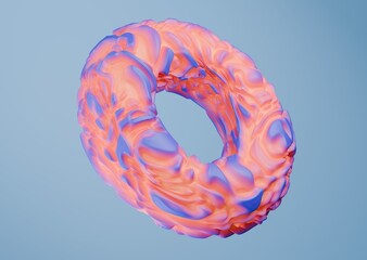 Colorful abstract graphic shape design