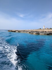 lighthouse on the island of Cyprus