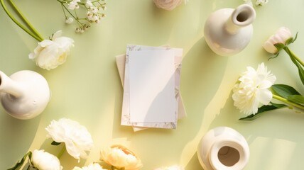 Floral arrangement home decor digital photography natural light above view aesthetic design