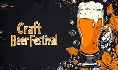 Craft beer festival celebration local community event promotion outdoor venue vibrant atmosphere craftsmanship and flavor