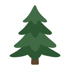 christmas tree clip art illustration
