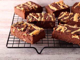 Healthy diet no sugar brownies