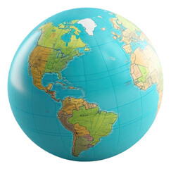 Fototapeta premium PNG Globe planet space transparent background.