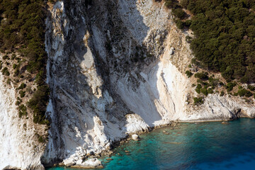 Kefalonia - Greece - August 15, 2025: Myrtos beach, Kefalonia,  Greece.