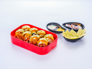 Takoyaki with Cheese 