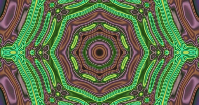 Seamless tunnel video loop showcasing vibrant colors and dynamic patterns for captivating screensaver experience