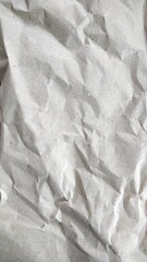 Wrinkled Kraft Paper Texture Close Up