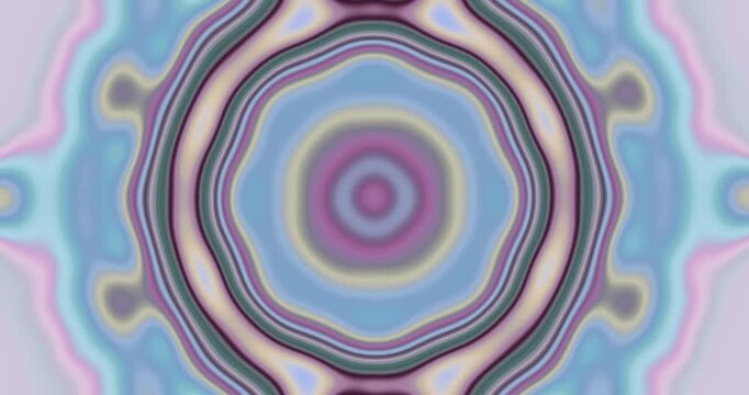 Seamless tunnel video loop featuring vibrant colors with fluid motion and captivating patterns creating an engaging visual experience
