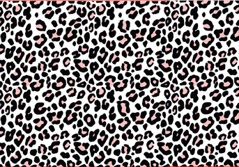 leopard animal print vector design  and background