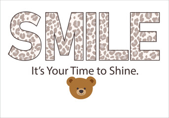 leopard animal print vector design  and background