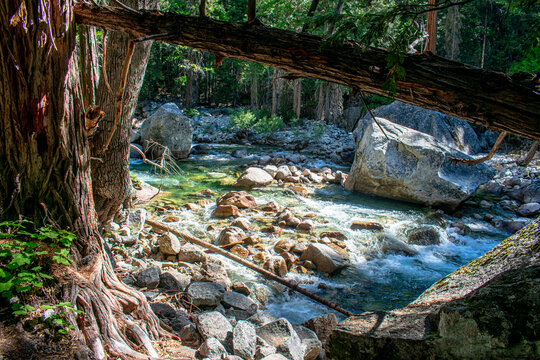River in the Mountains, Kings Canyon National Park, California
