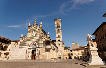 Cathedral Stefano Prato Tuscany Italy