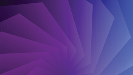 Obraz premium Abstract gradient background with geometric shapes in shades of purple and blue color palette