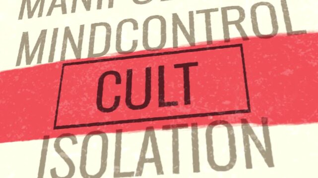 Cult 3D Scrolling Title Animation