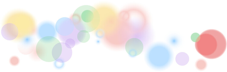 Rainbow Bokeh Lights