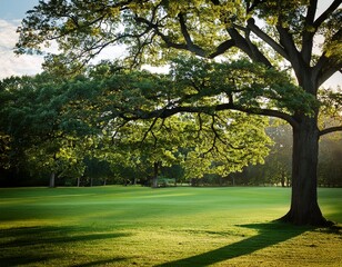 Fototapeta premium tree in the park