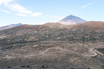 Teide volcanic desert landscape, Tenerife