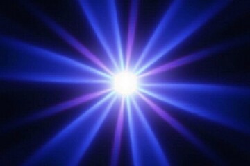 blue rays background