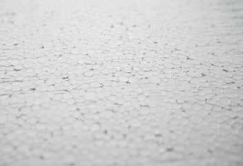 The texture of white foam. Abstract background.