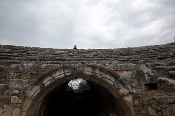 The Aphrodite of Aphrodisias ( Afrodisias Stadium ) combined aspects of a local Anatolian, archaic fertility goddess with those of the Hellenic Aphrodite, goddess of love and beauty. Karacasu Aydin