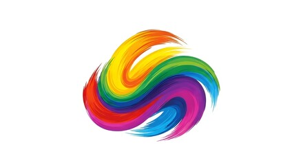 Colección de líneas curvas coloridas y atrevidas con bucles aislados en blanco. Trazos de pincel ondulados y arremolinados audaces dibujados a mano. Garabatos y garabatos vectoriales infantiles simp