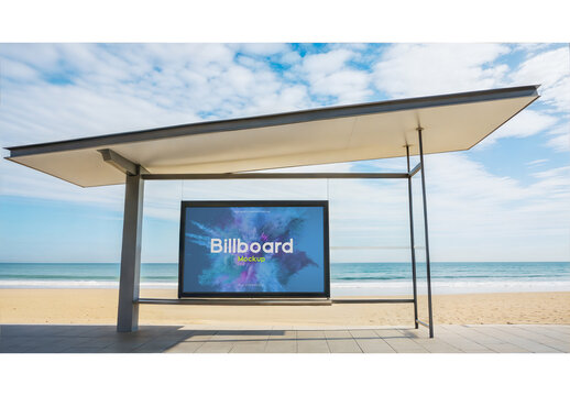 Bus Stop Mockup 77