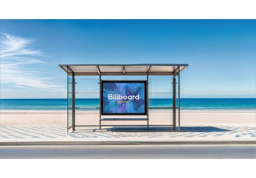 Bus Stop Mockup 76