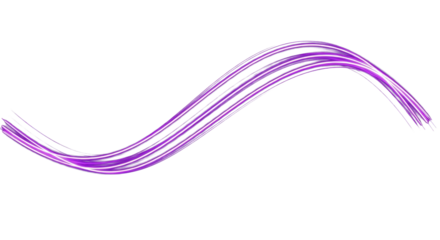 flowing glowing wave motion elegant purple energy arc futuristic glow line clean png