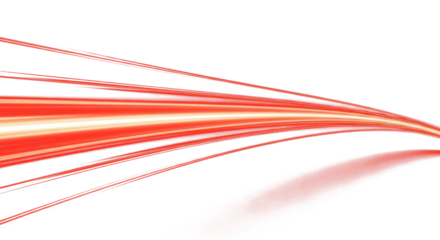 flowing green light curve wave clean png