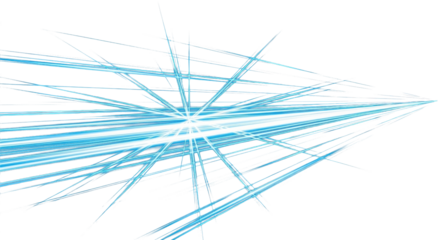 futuristic technological style. Png abstract background with speed lines. Neon color rays vector abstract background. The light lines of the road a blue light background creating of mov clean png