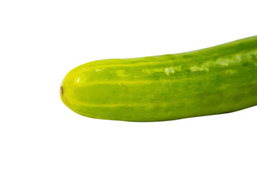 Fresh Cucumber isolated on Transparent Background , PNG