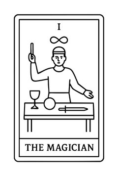 the_magician_tarot_card_minimalist_vector