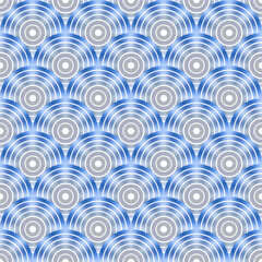 blue vinyl seamless pattern 