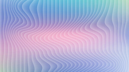 Fototapeta premium Soft Pastel Waves Abstract Background for Modern Design Projects and Creative Visuals with Curving Lines and Delicate Color Gradients