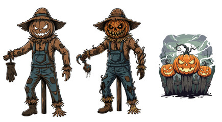 Halloween Harvest Guard, The Pumpkin Patch Sentinel