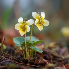 Vibrant colorful flower blooming brightly in a sunny garden, with soft green leaves surrounding its delicate petals. Fresh flower standing tall among grass, showcasing natural beauty, freshness