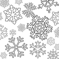Snowflake Coloring Page