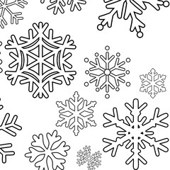 Snowflake Coloring Page