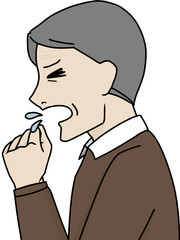 Coughing Person