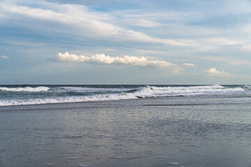 Fototapeta premium Wave tides at the beach