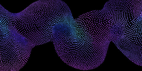 Blue digital landscape grid with white node lines forming wave‑like terrain in motion
