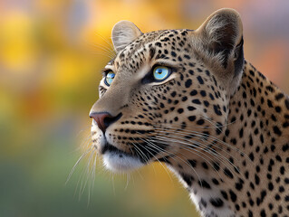 captivating close-up of a wild animal's unique markings or camouflage