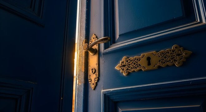 Abre la puerta azul