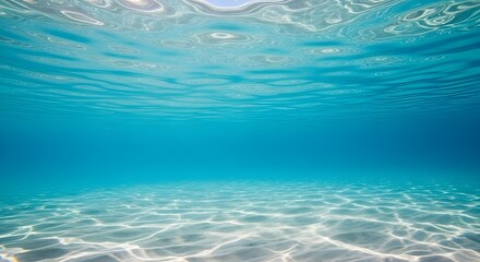 ola de agua bajo el agua océano azul piscina amplio panorama fondo mar arenoso fondo aislado fondo blanco