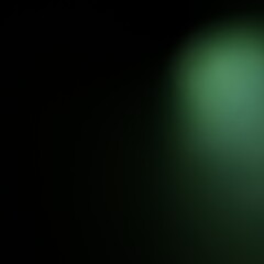 Una toma de cerca de un fondo abstracto de color verde con negro con un degradado ligero desenfocado