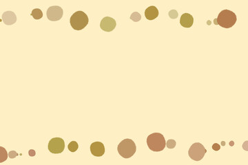Soft pastel abstract frame pattern background with cute minimal elements.