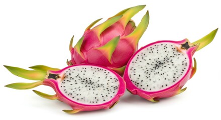 A Glimpse of a Dragon fruit with a Fresh and Healthy Vibe