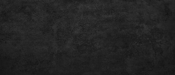 Abstract background with black wall texture for web banner template or wallpaper design