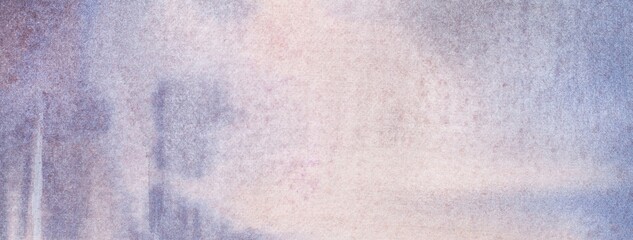 Light lilac abstract watercolor texture background with violet gradient surface, macro. Pastel art backdrop