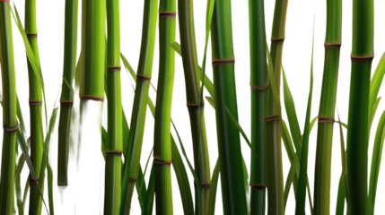 clacking. Bamboo stalks swaying and clacking in forest breeze with filtered daylight and motion blur. gardening catalogs, home-decor guides, designed for home decor and floral branding.